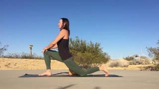 Stretch Your Psoas in Yoga’s Kneeling Lunge [upl. by Pampuch]