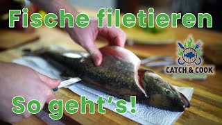 Catch amp Cook  Fische richtig filetieren [upl. by Natsyrt994]