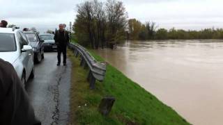 Piave Fossalta di Piave ponte di barche 2112010 h1020 [upl. by Erdeid]