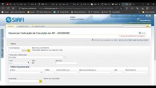 SIAFI  Indicação de Restos a pagar [upl. by Shep]