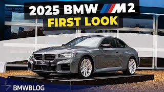 2025 BMW M2 in Grigio Telesto  First Look [upl. by Earezed]