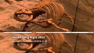 Senckenberg Night 2015 mit Verleihung SenckenbergPreis [upl. by Tray]