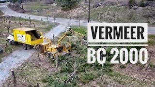 Vermeer BC2000 Wood Chipper [upl. by Maisie]