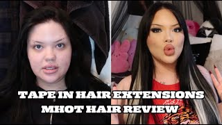 chunky blonde highlights without damaging your hair MHOT Hair Review [upl. by Taddeusz]