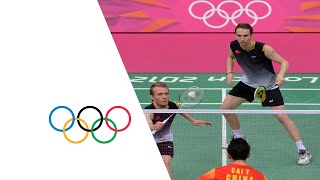 Mens Badminton Doubles Gold Medal Match  China v Denmark  London 2012 Olympics [upl. by Edrahc]