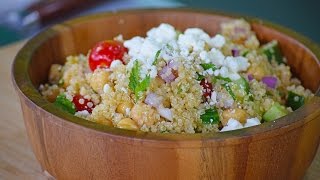 Lemony Quinoa Tabouli [upl. by Omixam]