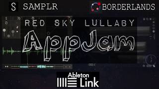 Samplr Borderlands App Jam  2 iPads Ableton Link [upl. by Clarinda]