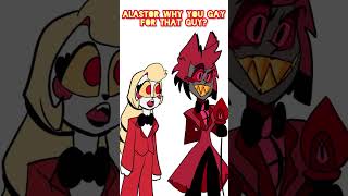 I’m gay for you  Hazbin Hotel  One Sided Radiostatic  Nonshort version on my channel [upl. by Alhahs]