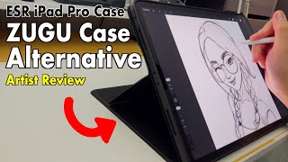 ESR Shift iPad Pro Case ZUGU Case Alternative  Artist Review [upl. by Nyrret]