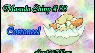 Shiny Chlorophyll Cottonee hatched via Masuda Method after 1247 Eggs on Pokemon White 2 [upl. by Aicelaf]