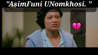 UMkhokha 05 NOVEMBER 2024 Nomkhosi Is Rejected By The Mthembus💔 [upl. by Astred]