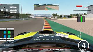 Sachsenring Onboard Lap  Mercedes AMG GT3 EVO 2020  Assetto Corsa [upl. by Anirtep48]