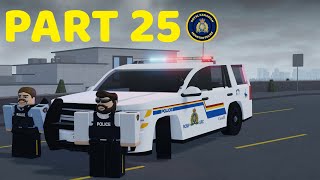 ROBLOX Vancouver RCMP Patrol Part 25  Successful Spike [upl. by Inahs649]