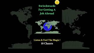 Switchwords For Getting A Job Abroad  Magic Has No Logic [upl. by Gnourt]