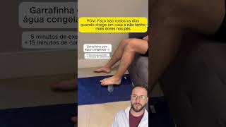 Esse Exercício é o Segredo para CURAR a Fascite Plantar Esporão e Dor nos Pés [upl. by Arutek]