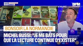 Lécrivain Michel Bussi présente son nouveau livre un roman avec Rouen pour décor [upl. by Teerprah]