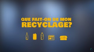 Que fait on de mon recyclage [upl. by Yecad]