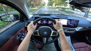 BMW i3 2024 286 HP – Visual Review amp First Driving Impressions [upl. by Milon]