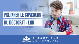 Didactique du français et plus Préparation du concours de doctorat  Partie 01 [upl. by Ardiekal46]