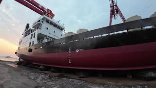 62 8M Rina class unrestricted landing craft building project from Jaken Chen [upl. by Aralomo]