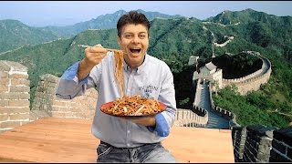 Nejlepší 🈶 čínské 🈶 smažené nudle recept Chow mein recept [upl. by Ltney]