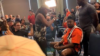 Full Jake Paul vs Tyron Woodley Press Conference Scuffle Woodley Wants Apology  Paul vs Woodley [upl. by Wendel]