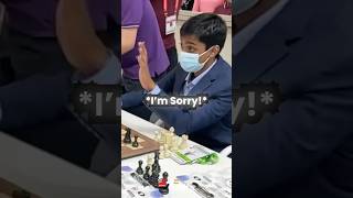 Best Sportsmanship in Chess ♥️ praggnanandhaa chess [upl. by Eicirtap]