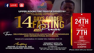 Day 1 Deliverance Prayers from Evil Ancestral Strongholds with Pastor JE Charles  Galatians 313 [upl. by Nnairet609]