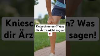 Knieschmerzen und falsche Diagnosen Was dir Ärzte nicht sagen 🤔 knieschmerzen knie [upl. by Kcirdlek]