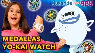 Medallas YOKAI WATCH Serie 2 ABY ESPIRITADAnihablar [upl. by Va]