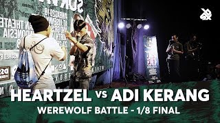 HEARTZEL vs ADI KERANG  Werewolf Beatbox Championship 2018  18 Final [upl. by Chill]