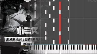 Brennan Heart amp Jonathan Mandelson  Imaginary Darmayuda MIDI Piano [upl. by Siul]