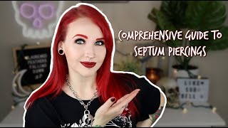 Comprehensive Guide to Septum Piercings [upl. by Kcirtap]