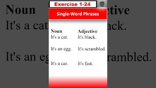 EXERCISE 124 SingleWord Phrases english americanaccenttraining practice learn accenttraining [upl. by Lothar]