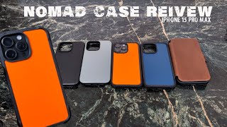 iPhone 15 Pro Max Nomad Case Review  Rugged and Refined Protection [upl. by Manoff602]