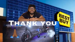 Hover 1 Alpha Scooter Unboxing And Test Ride [upl. by Eedrahc]