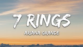 Ariana Grande  7 rings Lyrics [upl. by Eillas170]