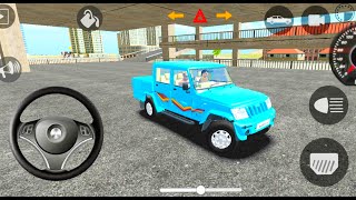 indian Car Simulator 3D 265 Mahindra Thar  Gadi wala game  New Android Games games [upl. by Eitsyrc854]