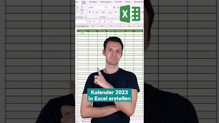 Kalender 2023 in Excel ⚡ [upl. by Kramlich423]