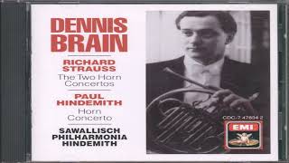 Dennis Brain  Richard Strauss  Horn Concerto 2 In E Flat AV 132 cdrip hq [upl. by Gearard]