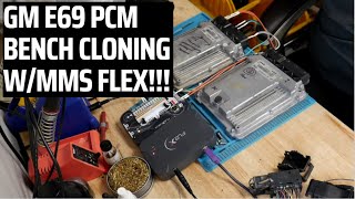 Cloning a GM E69 Bosch MED961 With FLEX No opening required [upl. by Laerol619]