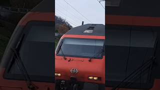 IC3 von Basel SBB nach Zürich HB in SteinSäckingen Schweiz🇨🇭sbb trainspotting shorts yt [upl. by Laaspere419]