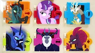 My Little Pony Villains Took Twilights Crown Trapped Doors Surprise [upl. by Sloatman]