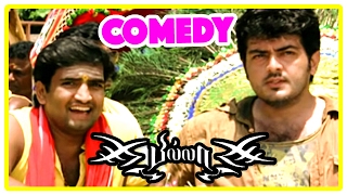 Billa  Billa Tamil Movie Comedy Scenes  Ajith  Prabhu  Tamil Comedy  Santhanam Comedy Scenes [upl. by Bianca]