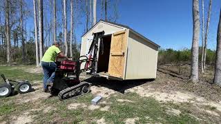 10 x 12 shed delivery [upl. by Mallen]