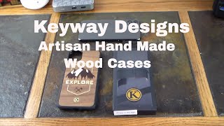 Keyway Designs Artisan Wood Smartphone CasesIPhone 11 Pro Max Edition [upl. by Feltie4]