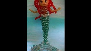 3D Beaded Mermaid Tutorial  Preview [upl. by Elak]