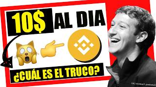 10 DÓLARES al DIA sin usar BINANCE 😲👉 ¡Sencillos Pasos para GANAR DINERO con CRIPTOMONEDAS 🔥 [upl. by Kinghorn]