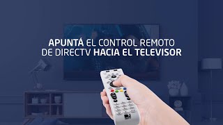 DIRECTV Configuración del Control Remoto [upl. by Analle]