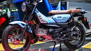 First look Yamaha PG1 2024  Best Adventure Underbone Motorcycle [upl. by Ritz]